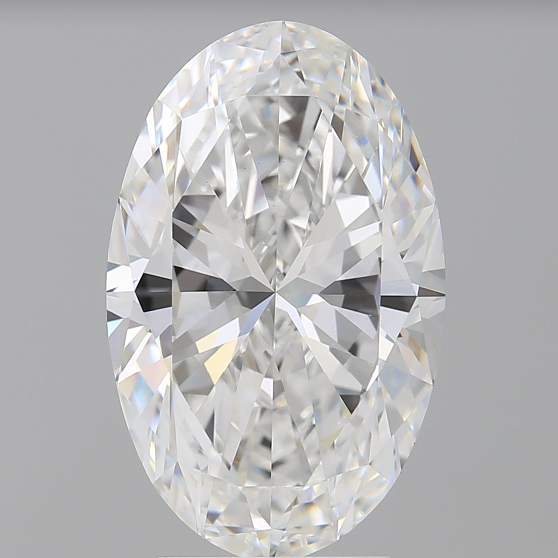 4.02 Carat Oval Shaped, Ideal Cut, E Color, VVS2 Clarity, IGI Certified Lab Grown Diamond