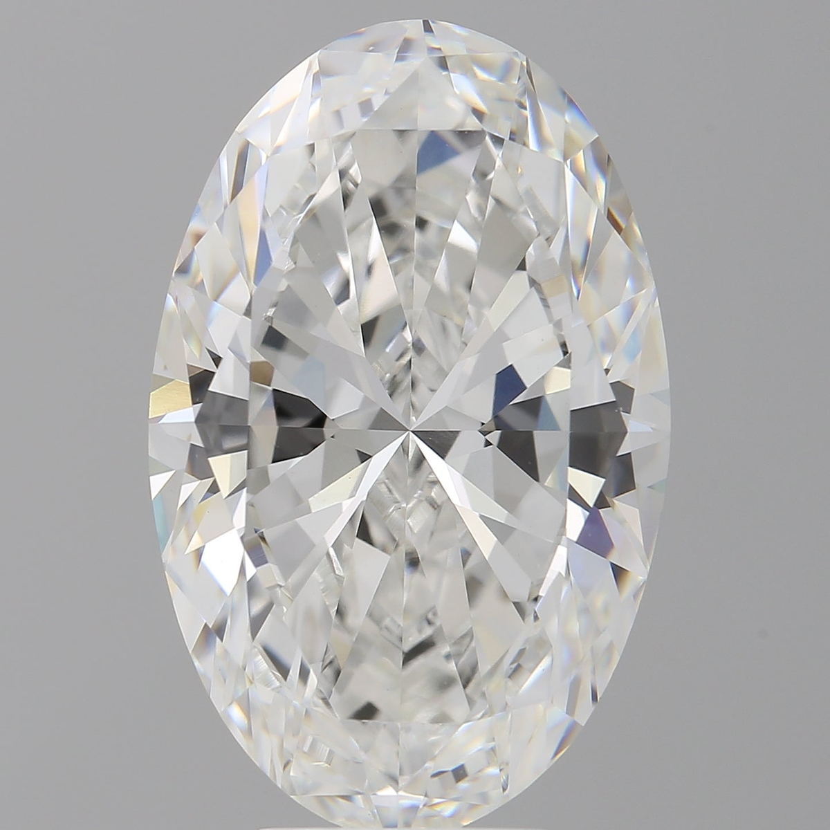 7.01 Carat Oval Shaped, Ideal Cut, F Color, VVS2 Clarity, IGI Certified Lab Grown Diamond