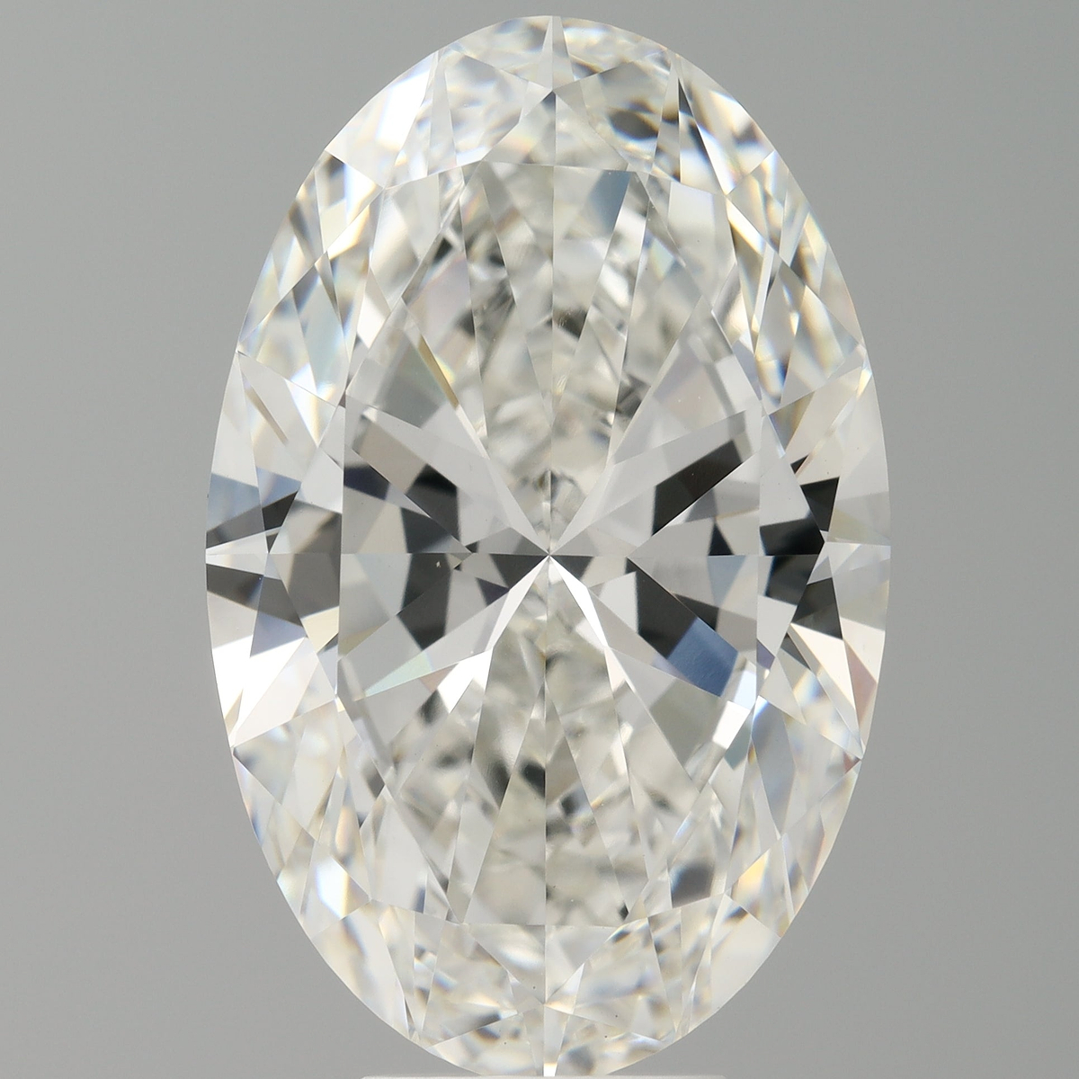 8.04 Carat Oval Shaped, Ideal Cut, F Color, VVS2 Clarity, IGI Certified Lab Grown Diamond