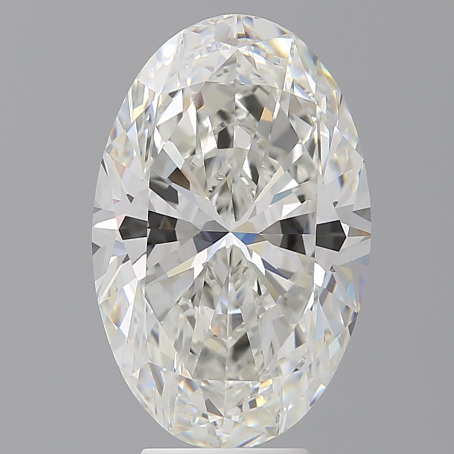6.04 Carat Oval Shaped, Ideal Cut, F Color, VVS2 Clarity, IGI Certified Lab Grown Diamond