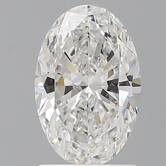 1.60 Carat Oval Shaped, Ideal Cut, E Color, VVS2 Clarity, IGI Certified Lab Grown Diamond