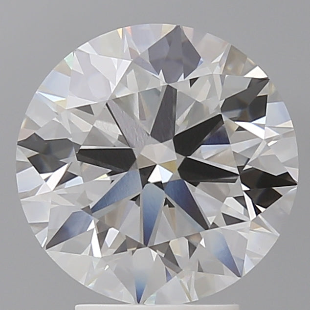 4.04 Carat Round Shaped, Ideal Cut, E Color, VVS2 Clarity, IGI Certified Lab Grown Diamond