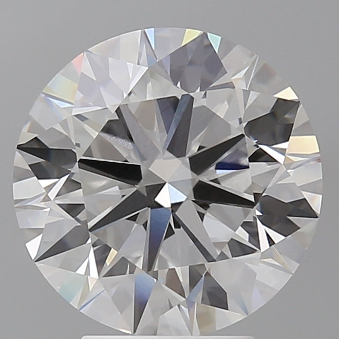 4.59 Carat Round Shaped, Ideal Cut, F Color, VVS2 Clarity, IGI Certified Lab Grown Diamond