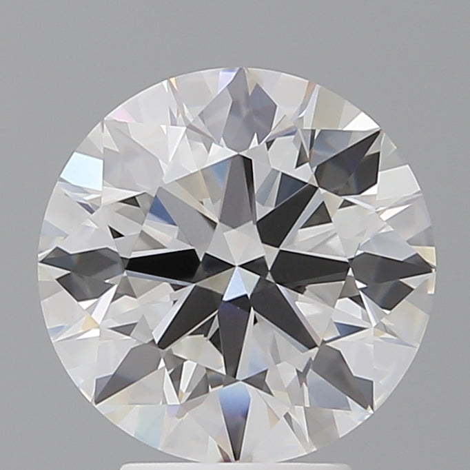 4.09 Carat Round Shaped, Ideal Cut, E Color, VVS2 Clarity, IGI Certified Lab Grown Diamond