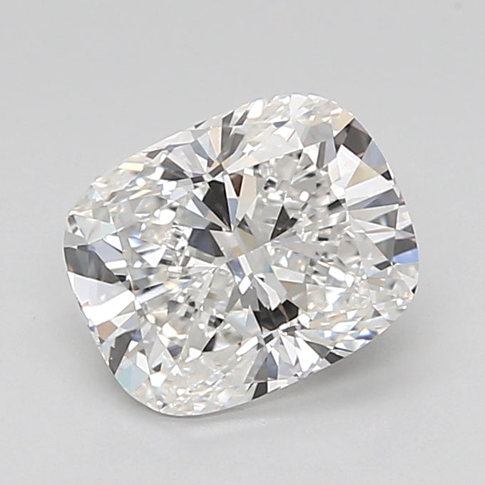 2.16 Carat Cushion Shaped, Ideal Cut, F Color, VS1 Clarity, IGI Certified Lab Grown Diamond