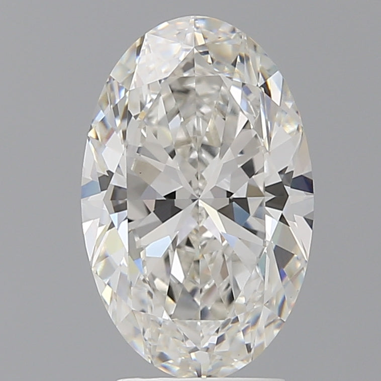 3.51 Carat Oval Shaped, Ideal Cut, F Color, VVS2 Clarity, IGI Certified Lab Grown Diamond