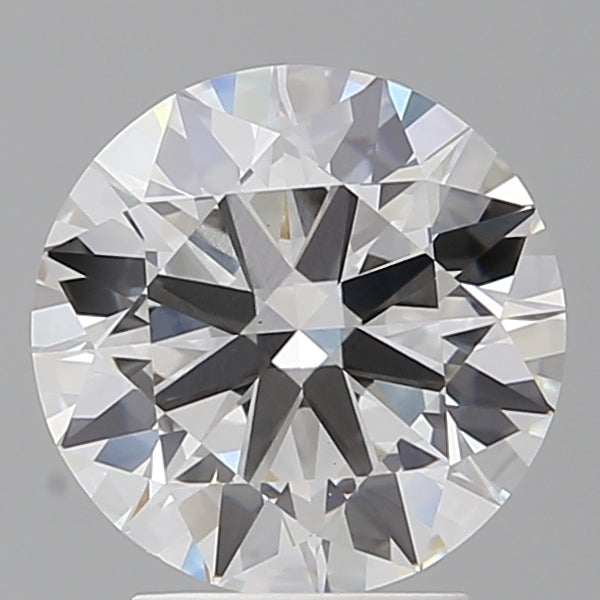 3.09 Carat Round Shaped, Ideal Cut, F Color, VS1 Clarity, IGI Certified Lab Grown Diamond