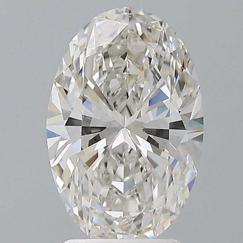 2.60 Carat Oval Shaped, Ideal Cut, F Color, VS1 Clarity, IGI Certified Lab Grown Diamond