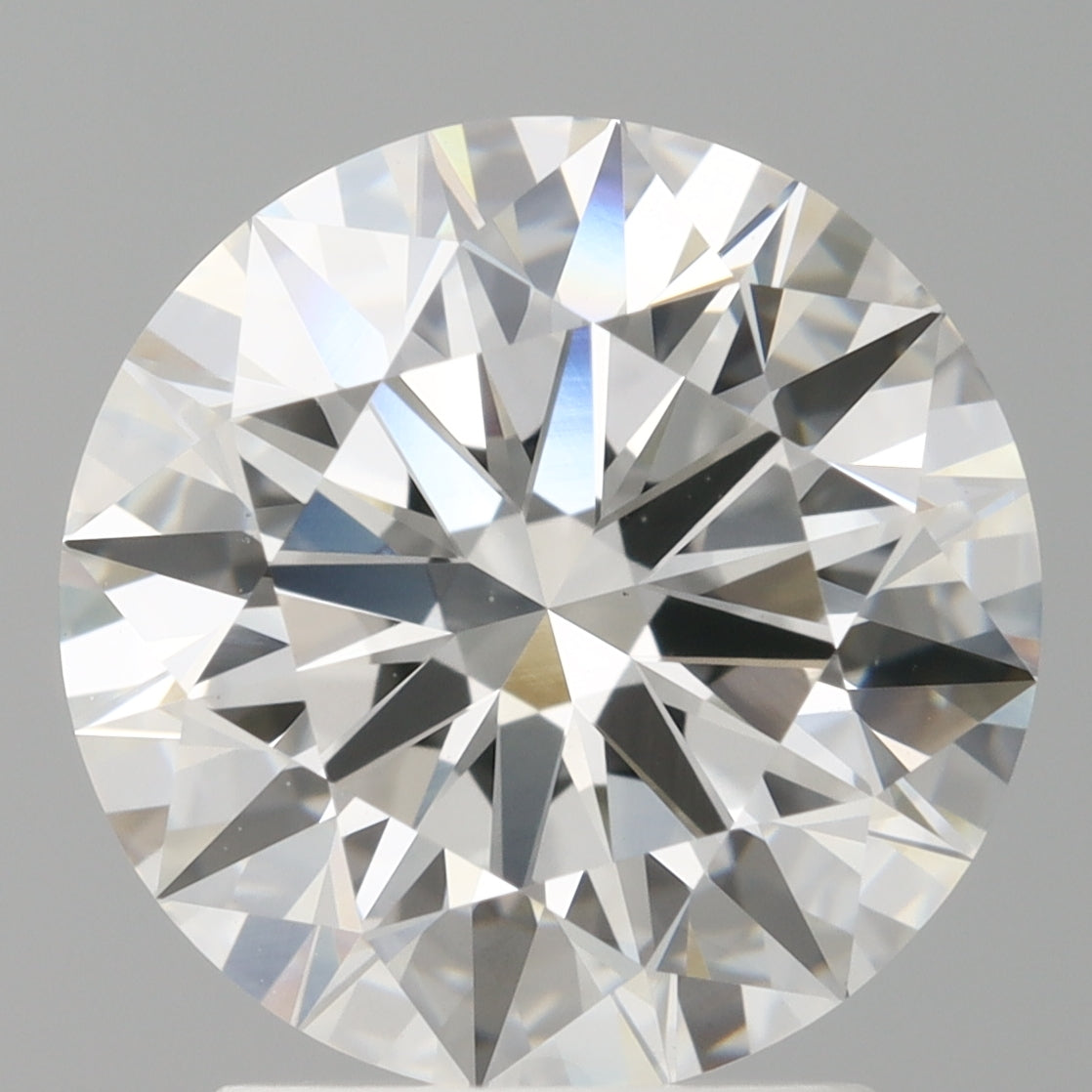 2.60 Carat Round Shaped, Ideal Cut, F Color, VVS2 Clarity, IGI Certified Lab Grown Diamond