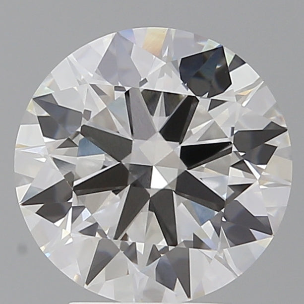 3.55 Carat Round Shaped, Ideal Cut, F Color, VVS2 Clarity, IGI Certified Lab Grown Diamond