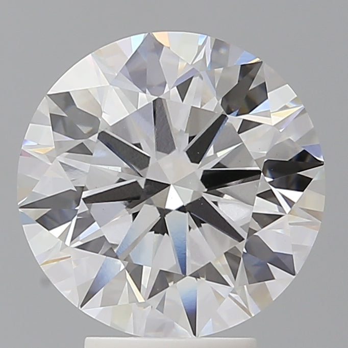 4.58 Carat Round Shaped, Ideal Cut, E Color, VVS2 Clarity, IGI Certified Lab Grown Diamond