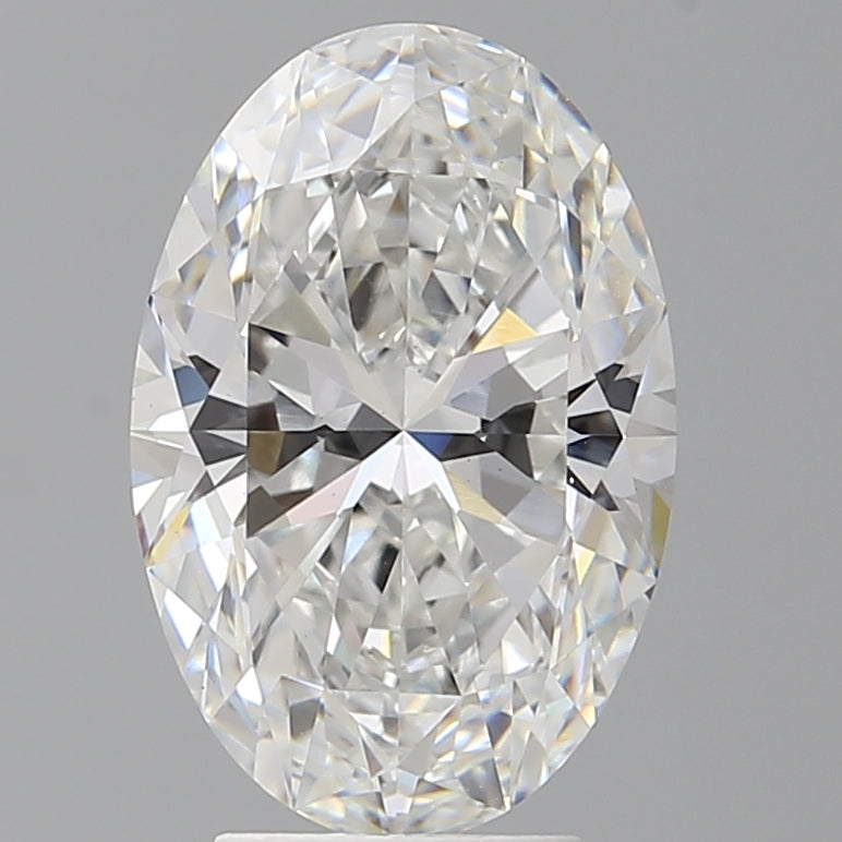 4.10 Carat Oval Shaped, Ideal Cut, E Color, VS1 Clarity, IGI Certified Lab Grown Diamond