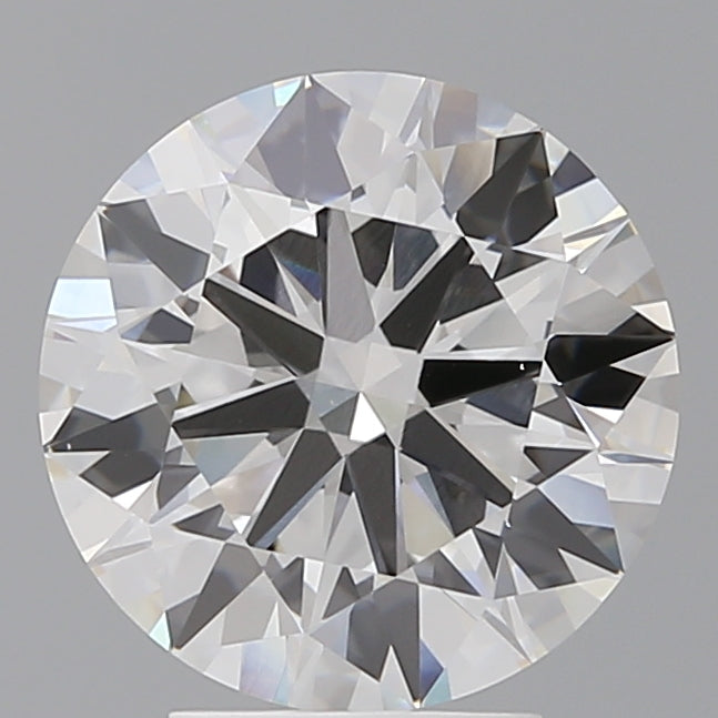 4.00 Carat Round Shaped, Ideal Cut, F Color, VVS2 Clarity, IGI Certified Lab Grown Diamond