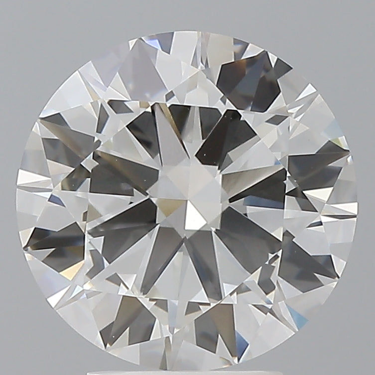 4.01 Carat Round Shaped, Excellent Cut, F Color, VS1 Clarity, IGI Certified Lab Grown Diamond