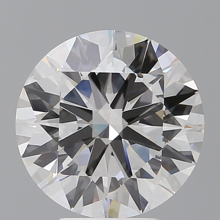 5.06 Carat Round Shaped, Ideal Cut, F Color, VVS2 Clarity, IGI Certified Lab Grown Diamond