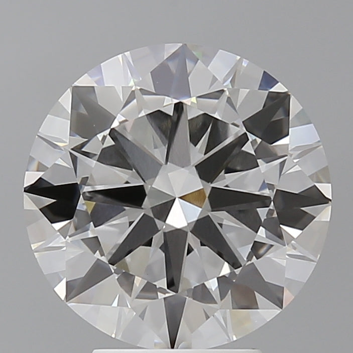 4.58 Carat Round Shaped, Excellent Cut, F Color, VVS2 Clarity, IGI Certified Lab Grown Diamond