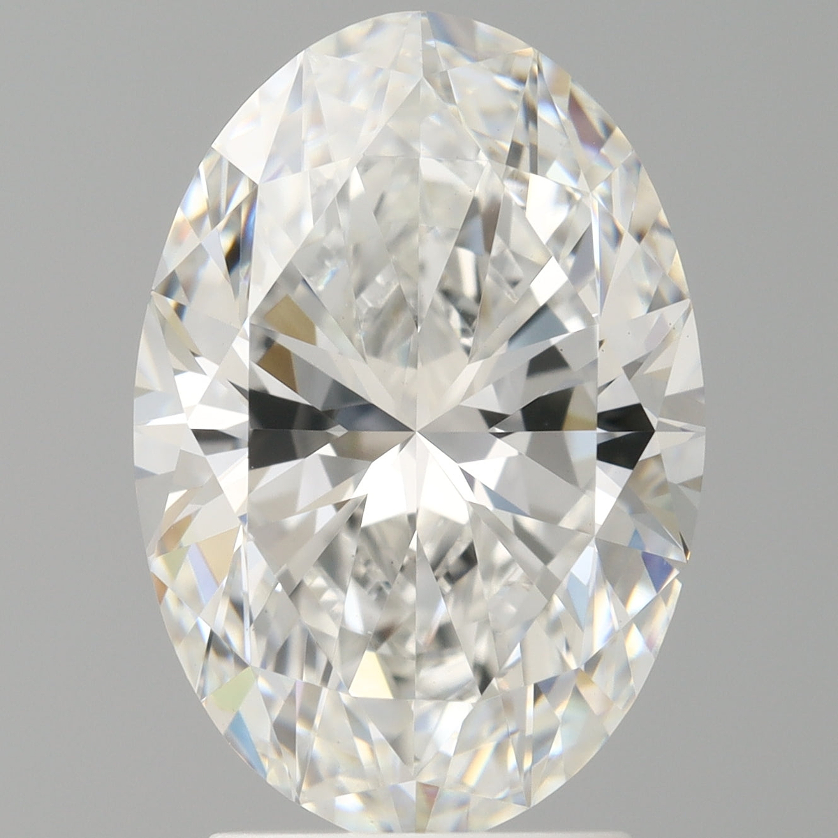 3.04 Carat Oval Shaped, Ideal Cut, E Color, VVS2 Clarity, IGI Certified Lab Grown Diamond