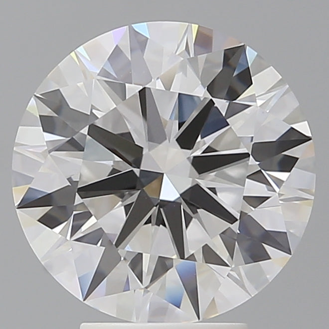 4.60 Carat Round Shaped, Ideal Cut, F Color, VVS2 Clarity, IGI Certified Lab Grown Diamond