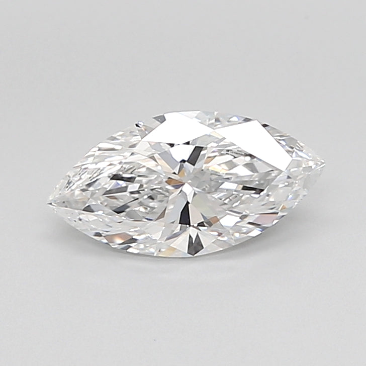 1.06 Carat Marquise Shaped, Ideal Cut, D Color, VVS1 Clarity, IGI Certified Lab Grown Diamond