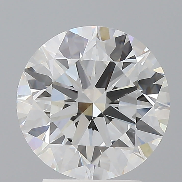 3.01 Carat Round Shaped, Excellent Cut, F Color, VVS2 Clarity, IGI Certified Lab Grown Diamond