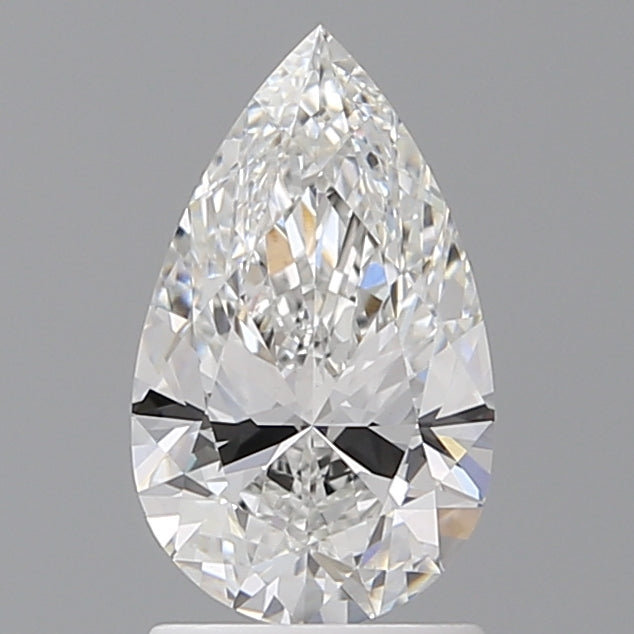 1.58 Carat Pear Shaped, Ideal Cut, E Color, VVS2 Clarity, IGI Certified Lab Grown Diamond