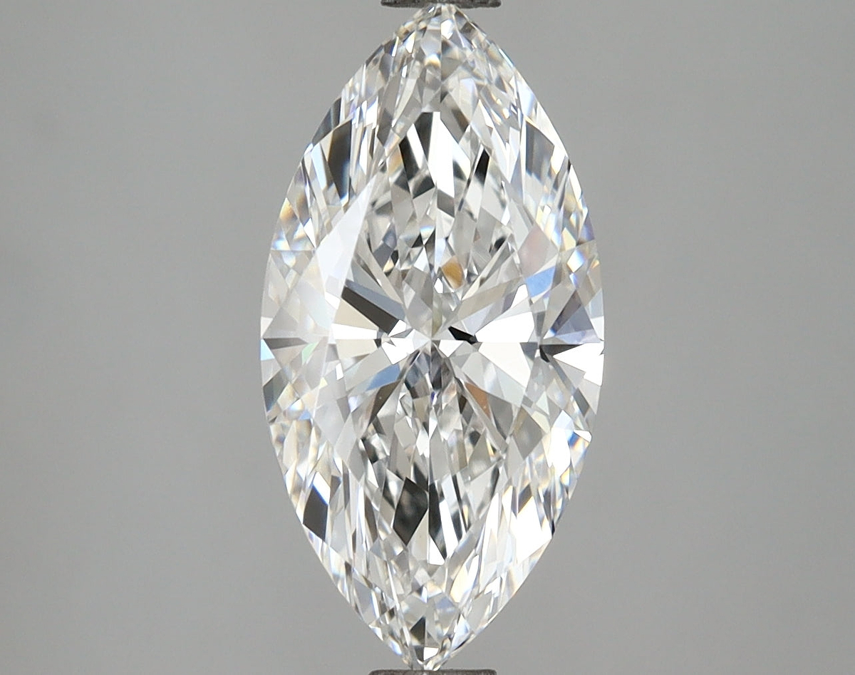 2.59 Carat Marquise Shaped, Ideal Cut, E Color, VVS2 Clarity, IGI Certified Lab Grown Diamond