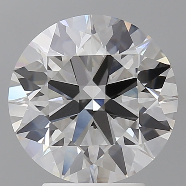 3.59 Carat Round Shaped, Ideal Cut, E Color, VVS2 Clarity, IGI Certified Lab Grown Diamond