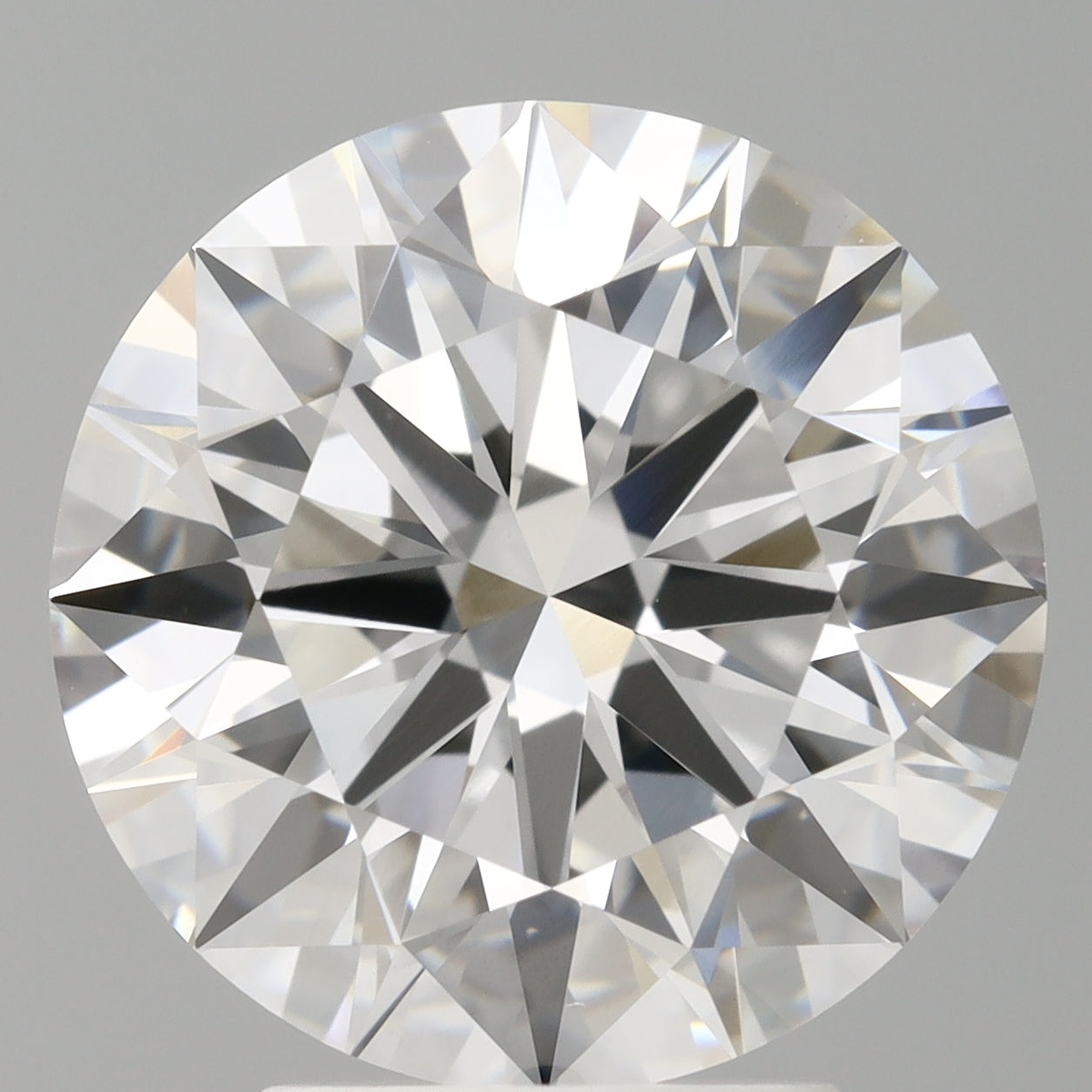 4.07 Carat Round Shaped, Ideal Cut, E Color, VS1 Clarity, IGI Certified Lab Grown Diamond