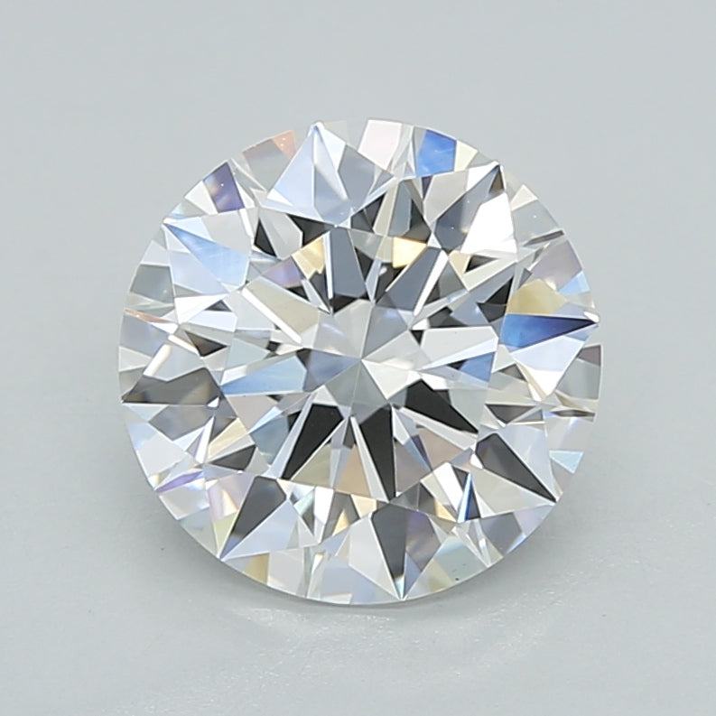 2.05 Carat Round Shaped, Ideal Cut, E Color, VVS2 Clarity, IGI Certified Lab Grown Diamond
