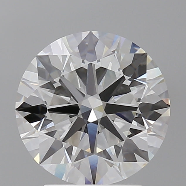 3.02 Carat Round Shaped, Ideal Cut, E Color, VVS2 Clarity, IGI Certified Lab Grown Diamond