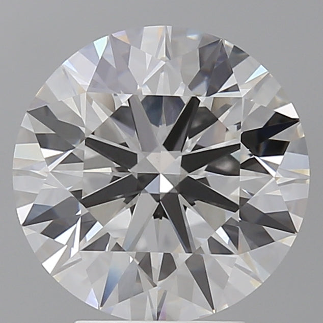 4.08 Carat Round Shaped, Ideal Cut, E Color, VVS2 Clarity, IGI Certified Lab Grown Diamond