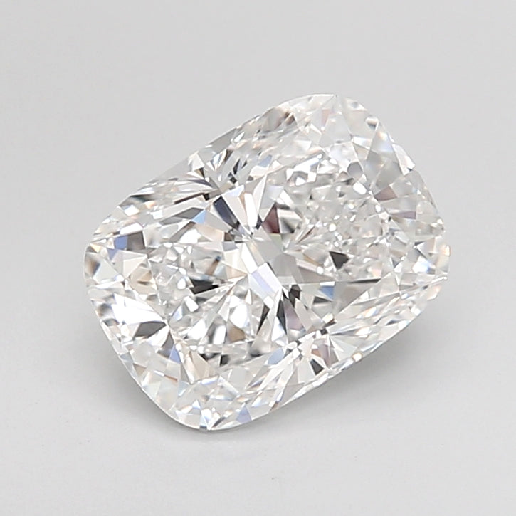 2.71 Carat Cushion Shaped, Ideal Cut, D Color, VVS2 Clarity, IGI Certified Lab Grown Diamond