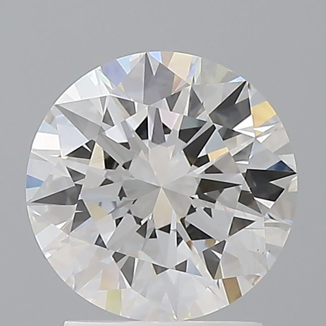 2.03 Carat Round Shaped, Excellent Cut, E Color, VS2 Clarity, IGI Certified Lab Grown Diamond