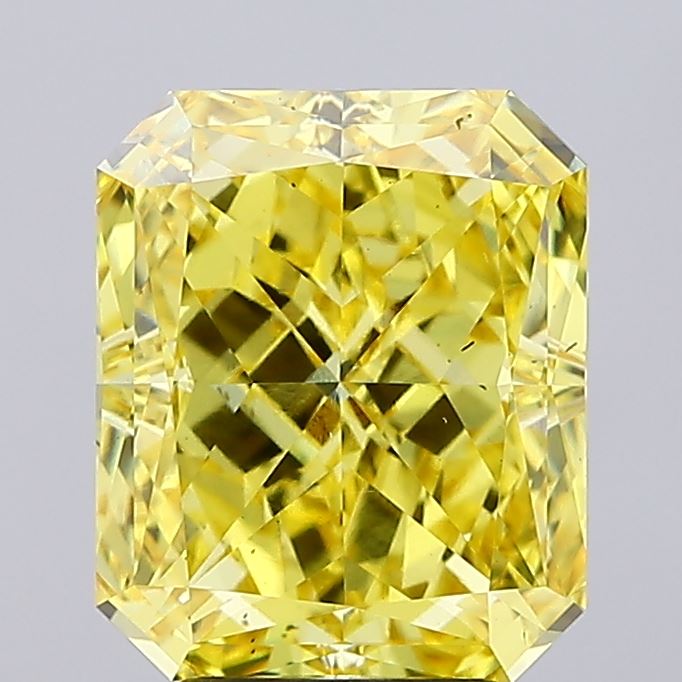 5.00 Carat Radiant Shaped, Excellent Cut, VS2 Clarity, IGI Certified Lab Grown Diamond