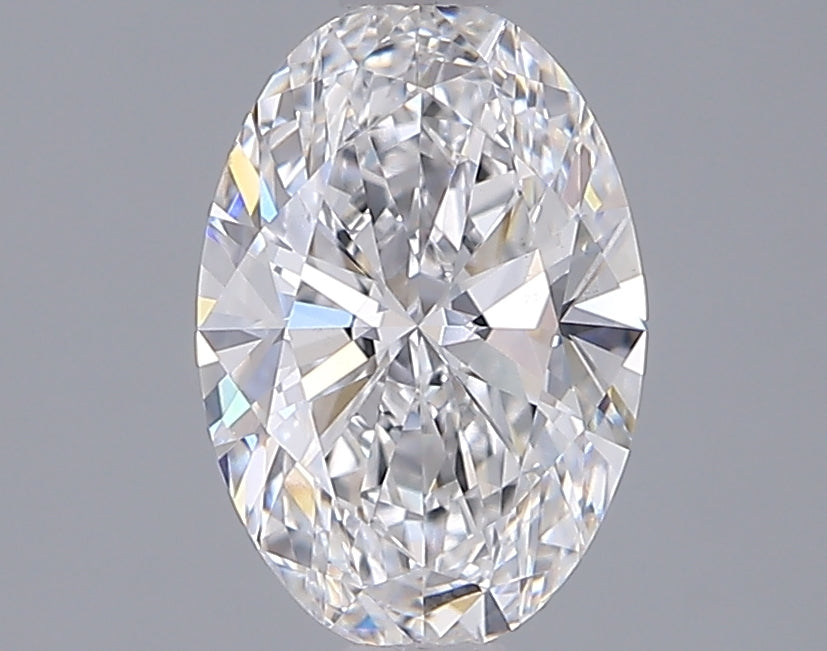 1.54 Carat Oval Shaped, Ideal Cut, D Color, VS1 Clarity, IGI Certified Lab Grown Diamond