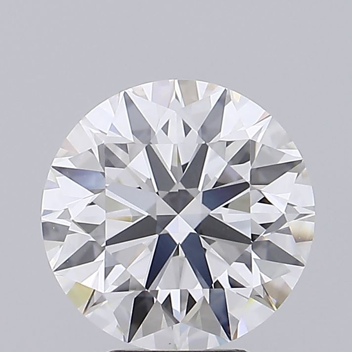 3.16 Carat Round Shaped, Ideal Cut, F Color, VVS2 Clarity, IGI Certified Lab Grown Diamond
