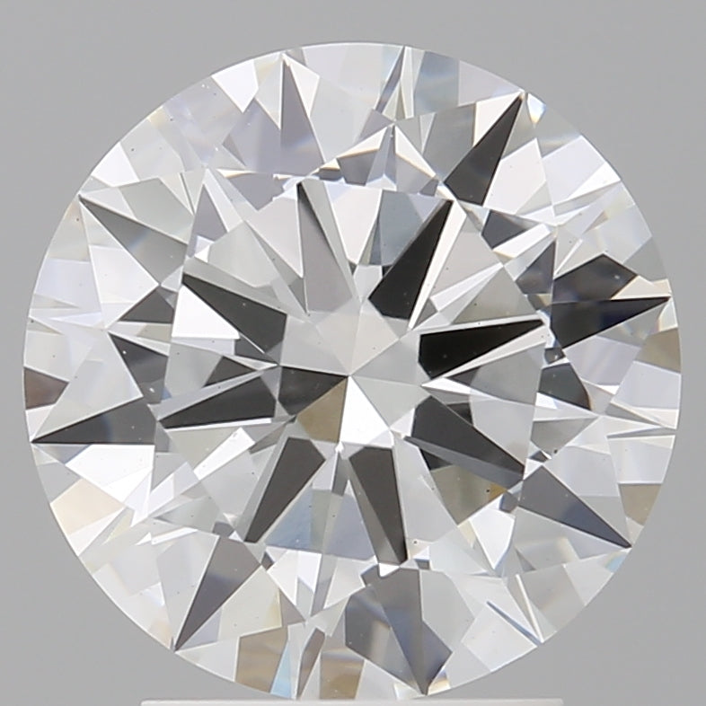 3.00 Carat Round Shaped, Excellent Cut, E Color, VS1 Clarity, IGI Certified Lab Grown Diamond