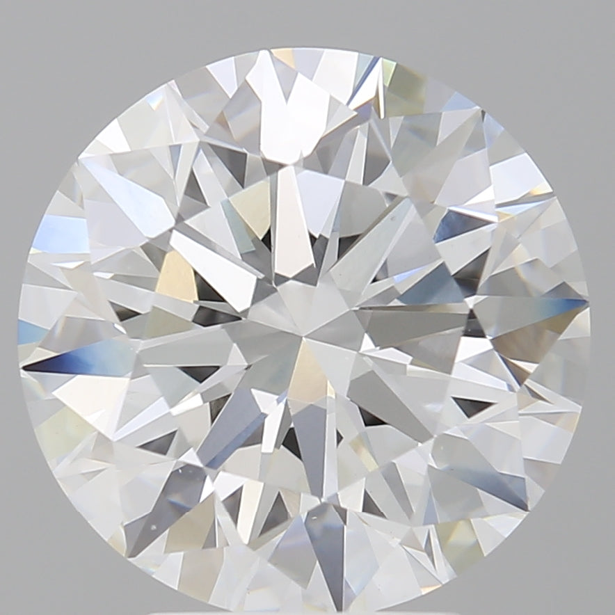 4.54 Carat Round Shaped, Ideal Cut, E Color, VVS2 Clarity, IGI Certified Lab Grown Diamond