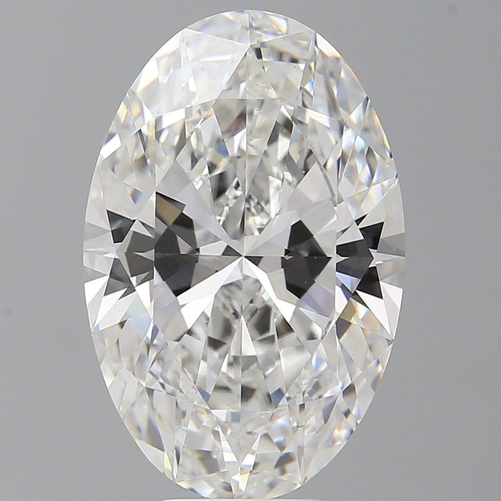 9.09 Carat Oval Shaped, Ideal Cut, E Color, VVS2 Clarity, IGI Certified Lab Grown Diamond