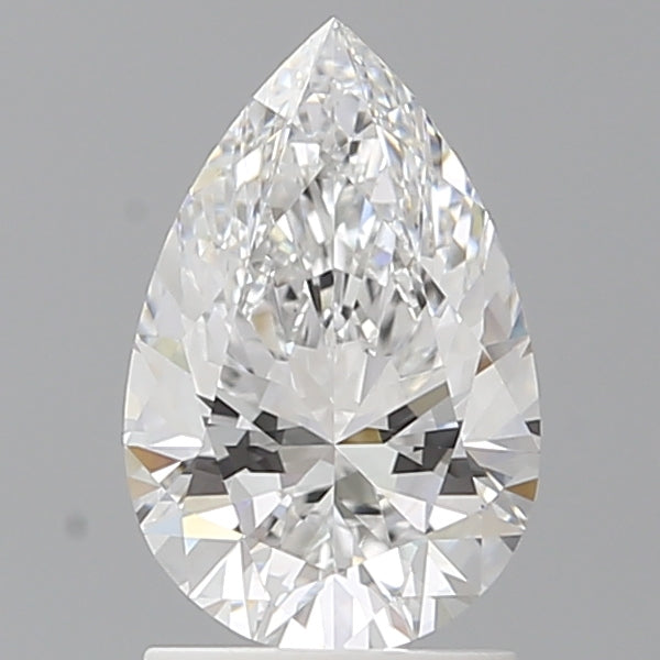 1.59 Carat Pear Shaped, Ideal Cut, E Color, VVS2 Clarity, IGI Certified Lab Grown Diamond