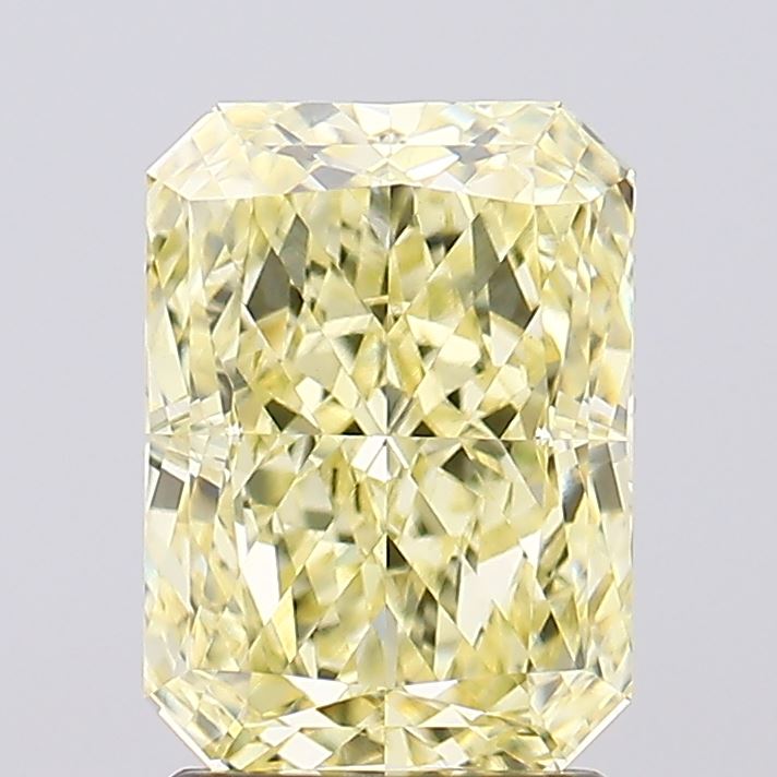 2.53 Carat Radiant Shaped, Ideal Cut, VVS2 Clarity, IGI Certified Lab Grown Diamond