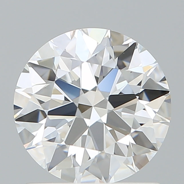 1.27 Carat Round Shaped, Ideal Cut, D Color, VVS2 Clarity, IGI Certified Lab Grown Diamond