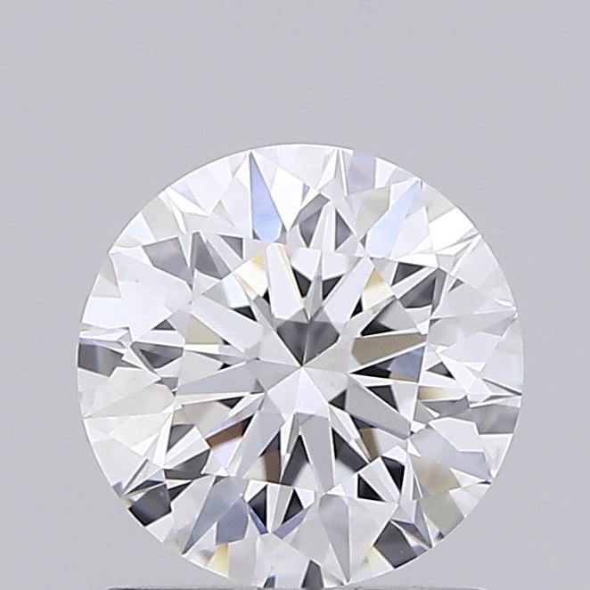 1.08 Carat Round Shaped, Ideal Cut, D Color, VVS2 Clarity, IGI Certified Lab Grown Diamond