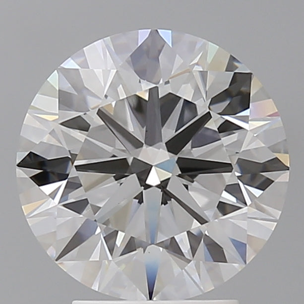 3.50 Carat Round Shaped, Ideal Cut, F Color, VVS2 Clarity, IGI Certified Lab Grown Diamond