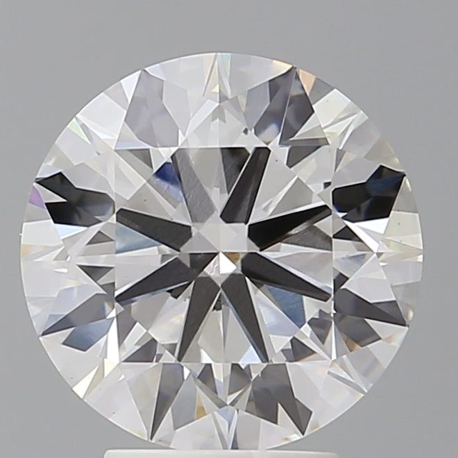 4.03 Carat Round Shaped, Ideal Cut, F Color, VS1 Clarity, IGI Certified Lab Grown Diamond