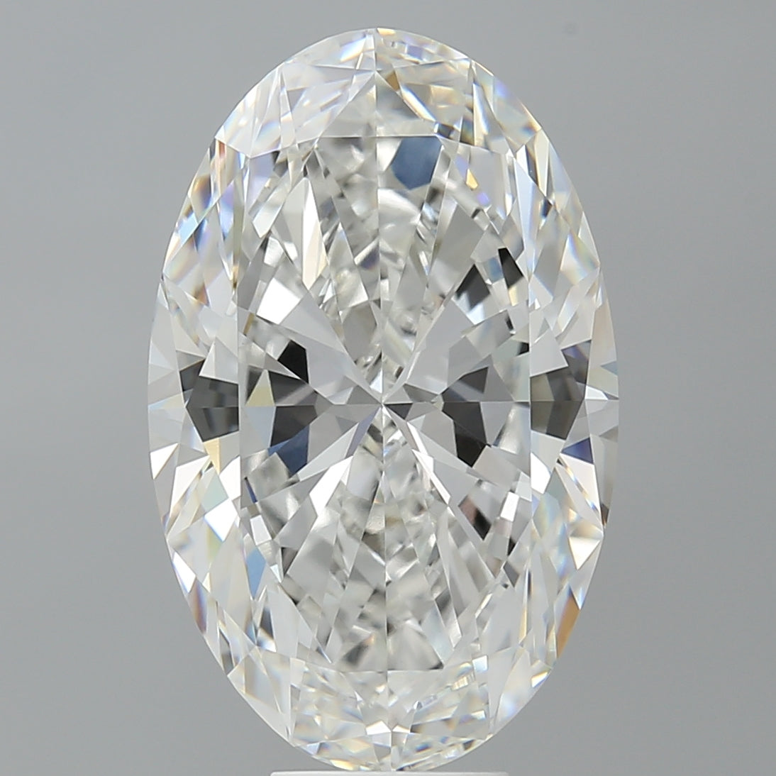 9.59 Carat Oval Shaped, Ideal Cut, E Color, VVS2 Clarity, IGI Certified Lab Grown Diamond