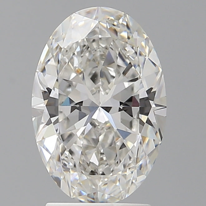 2.58 Carat Oval Shaped, Ideal Cut, F Color, VVS2 Clarity, IGI Certified Lab Grown Diamond