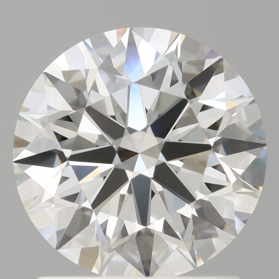 1.53 Carat Round Shaped, Ideal Cut, E Color, VVS2 Clarity, IGI Certified Lab Grown Diamond