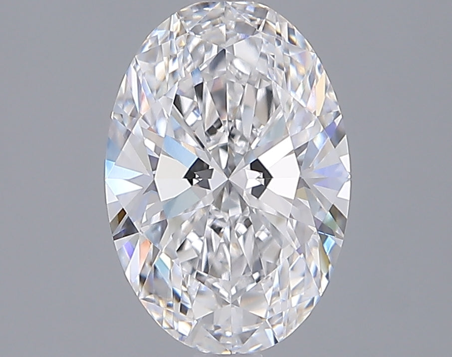 2.06 Carat Oval Shaped, Ideal Cut, D Color, VVS1 Clarity, IGI Certified Lab Grown Diamond