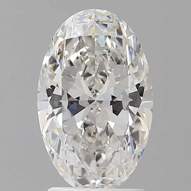 2.09 Carat Oval Shaped, Ideal Cut, E Color, VVS2 Clarity, IGI Certified Lab Grown Diamond